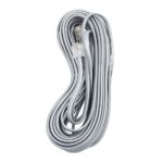 Grey white internet connection wire